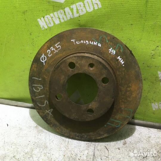 Диск тормозной передний вентилируемый Сеат Кордо