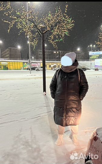 Пуховик женский 56 58