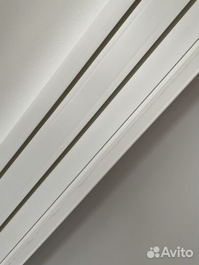 Карниз потолочный двухрядный 2.4 м