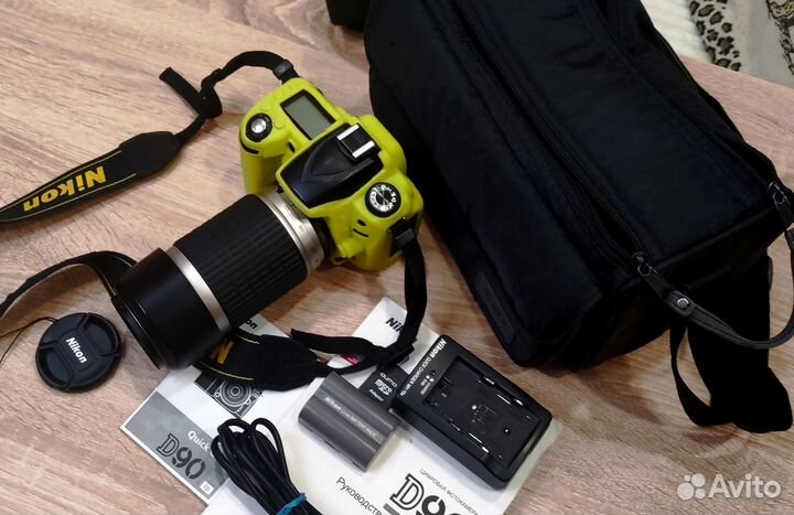 Nikon D90 + объектив cosina 100-300mm (super zoom)