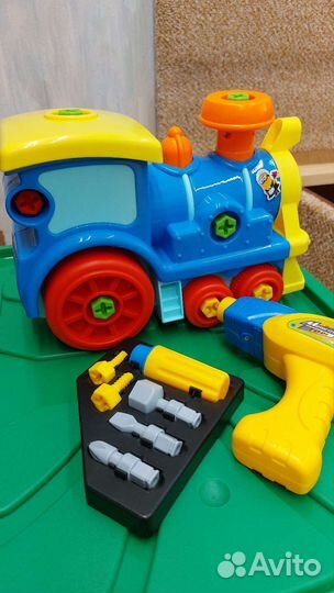 Конструктор паровозик