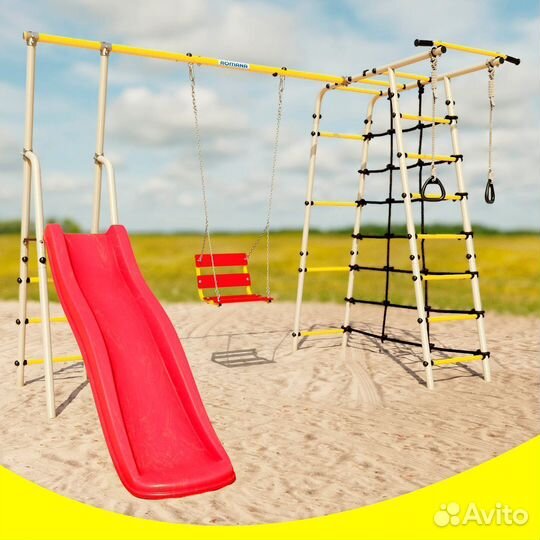 Детский спортивный комплекс для дачи Богатырь - 8