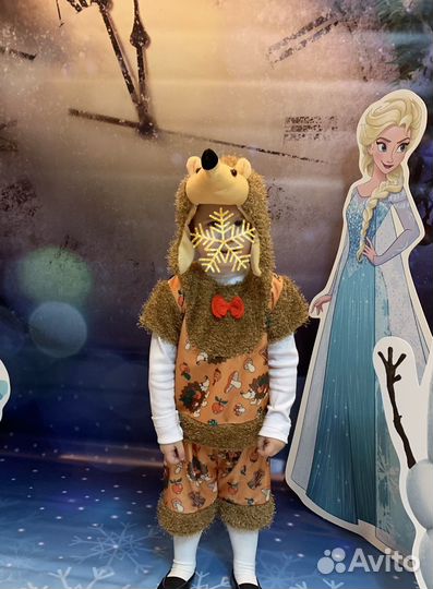 Комтюм новогодний ежик 104