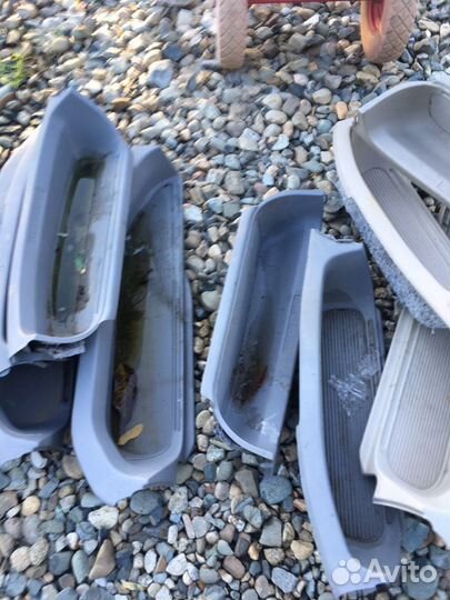 Порог порожек пластик toyota alphard 2002 альфард