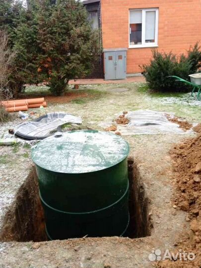 Септик для дома 6 человек