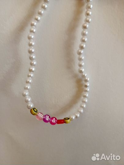 Чокер из бисера