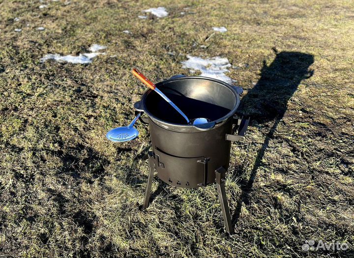 Казан с печью