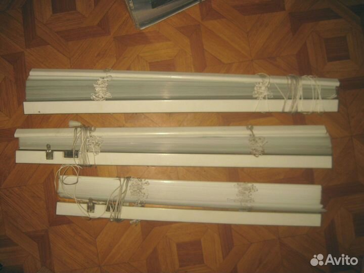 Жалюзи на трехстворчатое окно