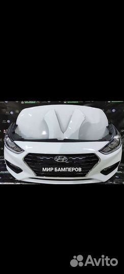 Бампер Hyundai Solaris 2017 +