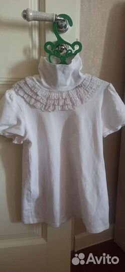 Блузка для девочки школьная