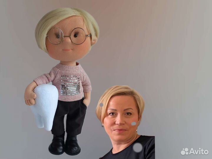 Кукла на заказ по фотографии (селфи кукла)