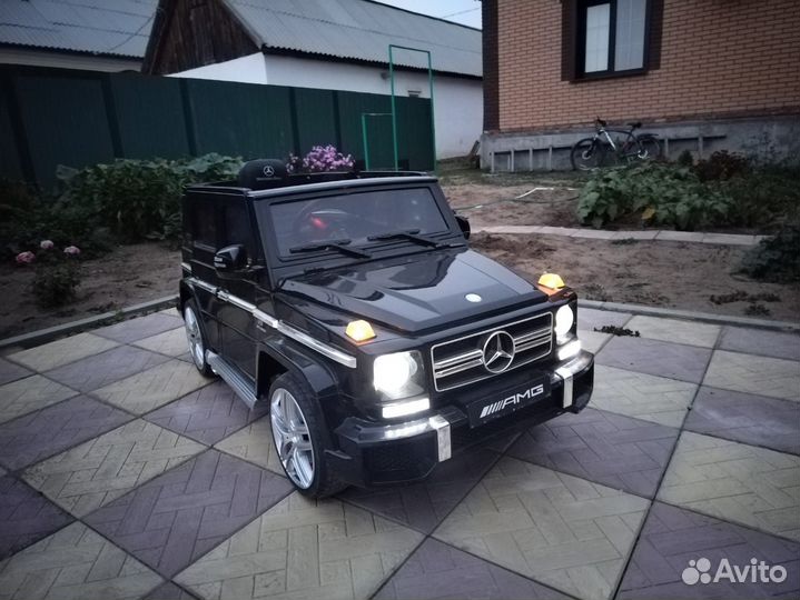 Детский электромобиль mercedes gelend wagen AMG