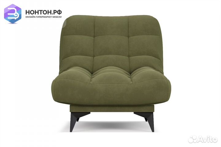 Кресло клик-кляк Арно велюр зеленый