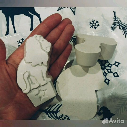 Набор гипсовых раскрасок