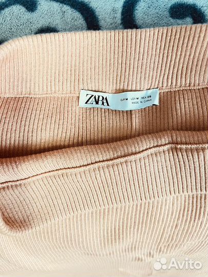 Юбка zara макси размер М теплая