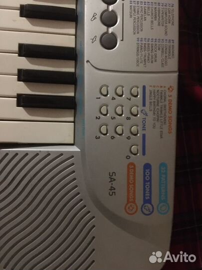 Синтезатор casio детский