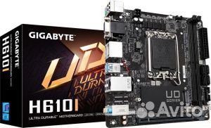 Материнская плата Gigabyte H610I