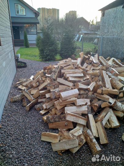 Дрова колотые