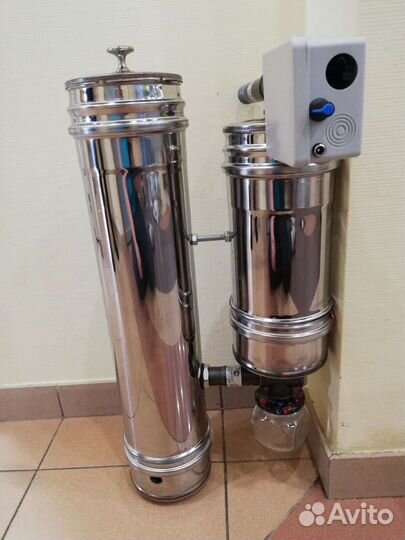 2х трубный генератор дыма с нагнетателем, б/п с эж