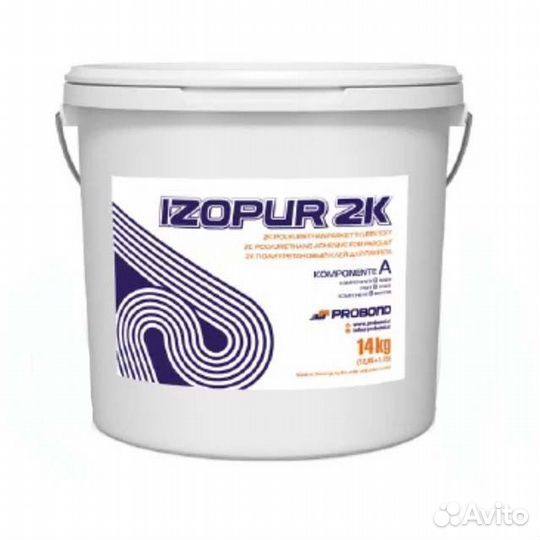 Клей паркетный ProBond Izopur 2K A+B 12,85+1,15 кг