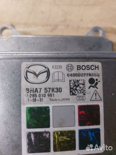 Блок управления AIR BAG mazda 3 BL