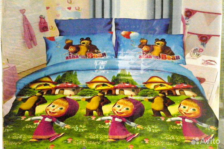 Детское постельное белье новое
