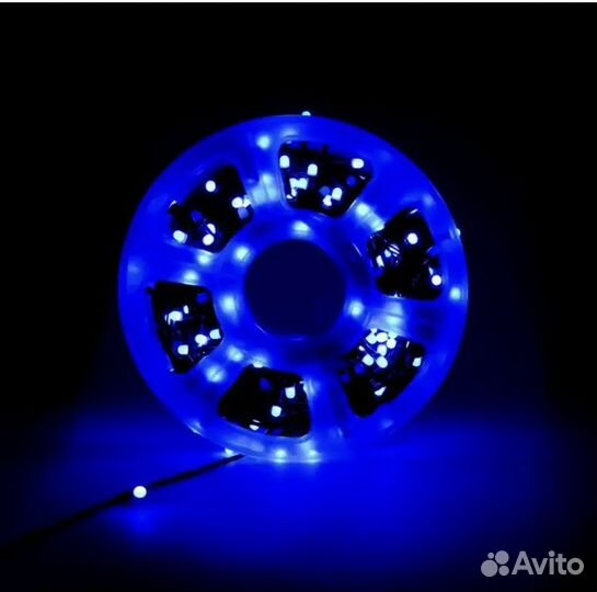 Уличная гирлянда 50 метров, светодиодная лента