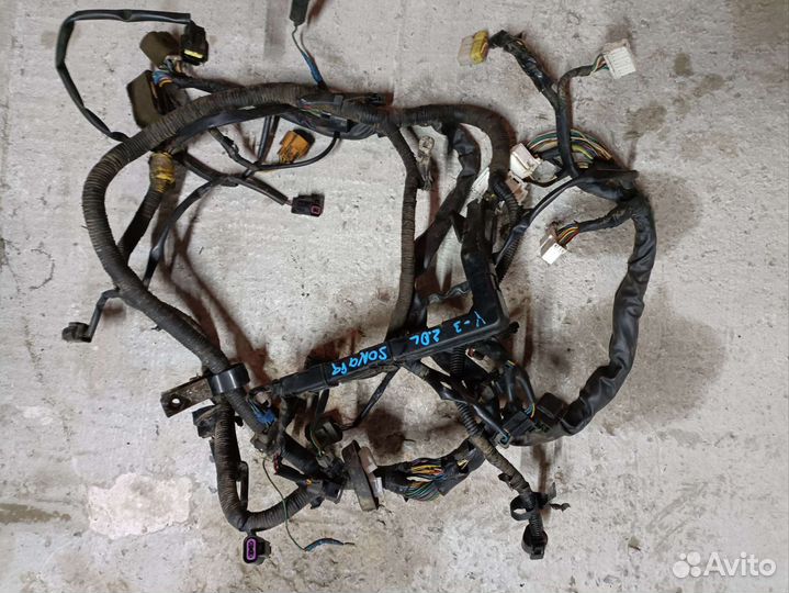 Проводка двигателя Hyundai sonata Y3 G4CM