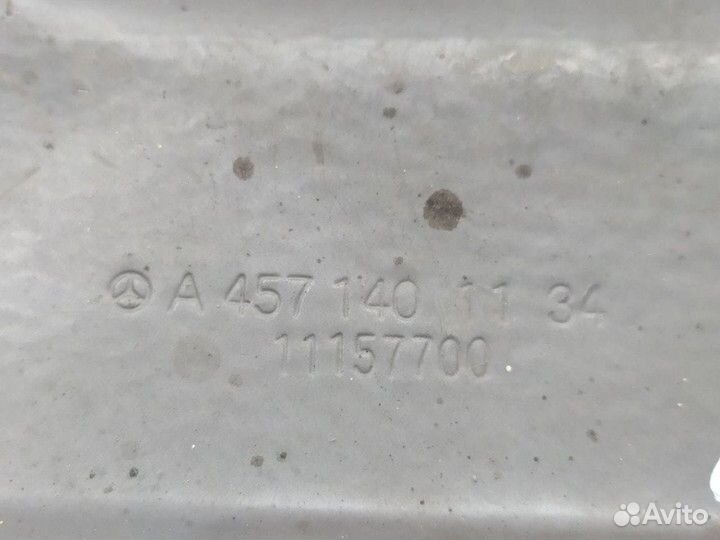 Экран тепловой Mercedes-Benz Axor, камаз 5490