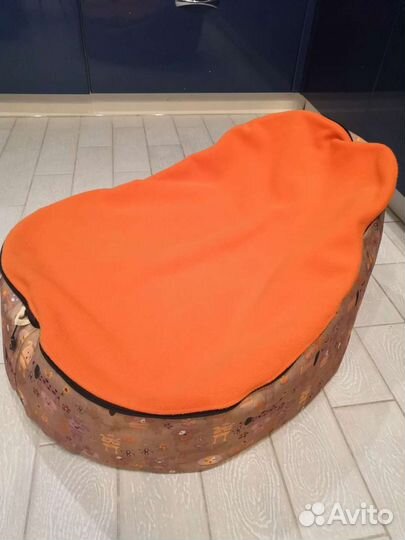 Кокон - шезлонг пуф для новорождённого