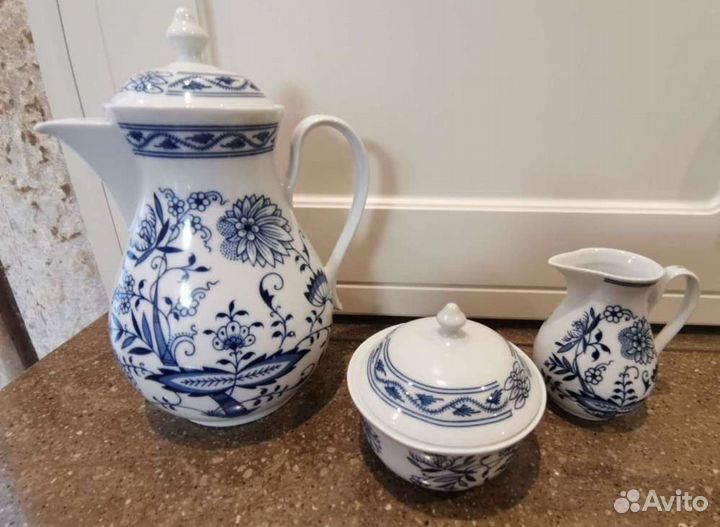 Кофейные пары, кофейный сервиз Богемия, Япония