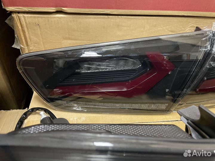 Mitsubishi lancer X Тюнинг LED Стоп сигналы F8EQ3