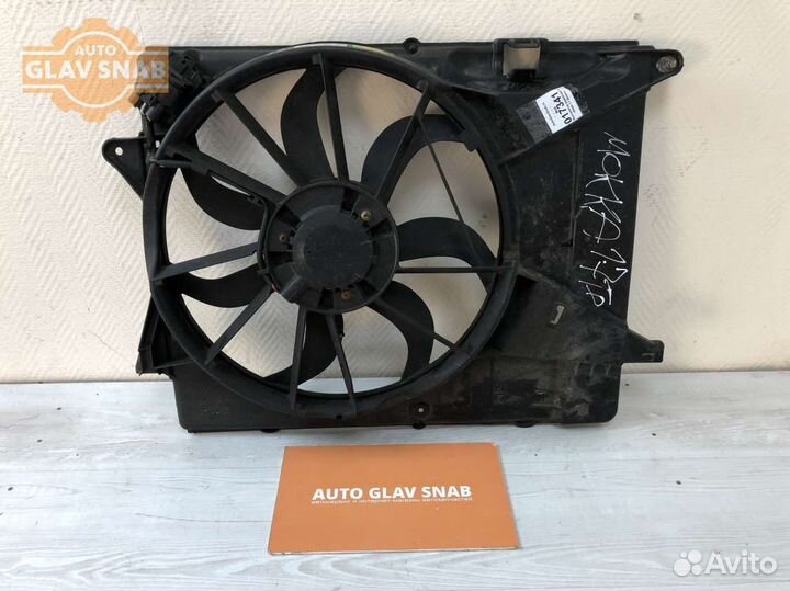 Вентилятор радиатора в сборе 1.7 Дизель Opel Mokka