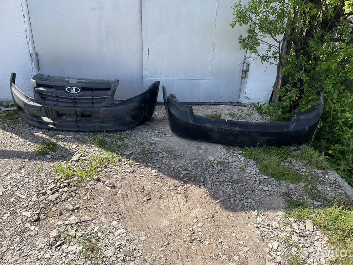 Бампер гранта задний