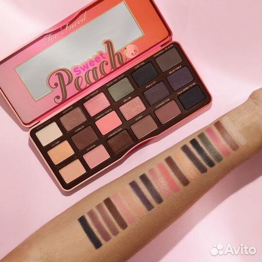 Палитра теней Too faced Sweet peach