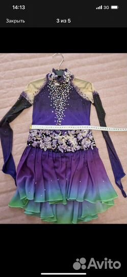 Платье для фигурного катания 134-140