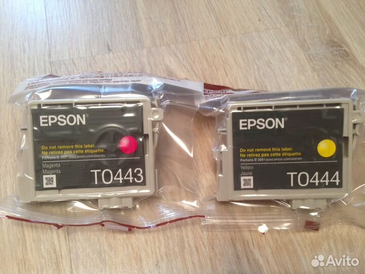 Картридж Epson T0443, T0444 оригинал
