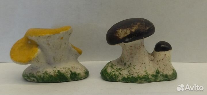 Фарфоровые(бисквит) статуэтки, миниатюры грибы