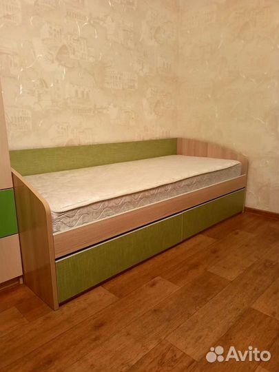 Детская кровать от 5 лет бу с матрасом