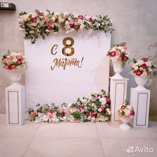 Оформление зала для свадьбы