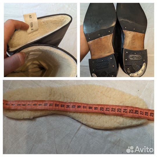 Сапоги офицерские хромовые СССР