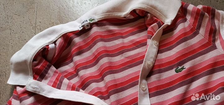 Поло Lacoste женское 36 / S