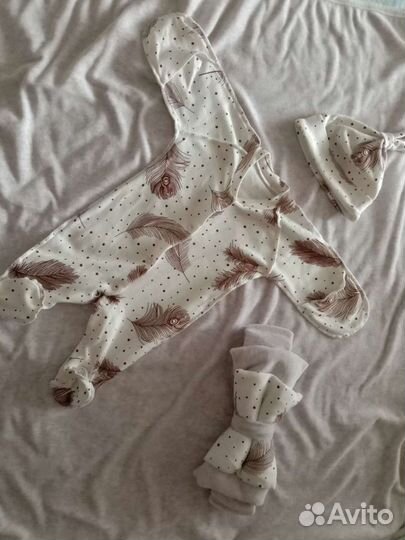 Конверт на выписку летний