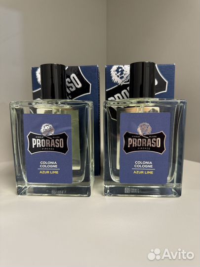 Одеколон Proraso Azur Lime 100мл