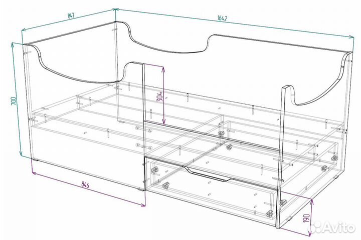 Детская кровать 