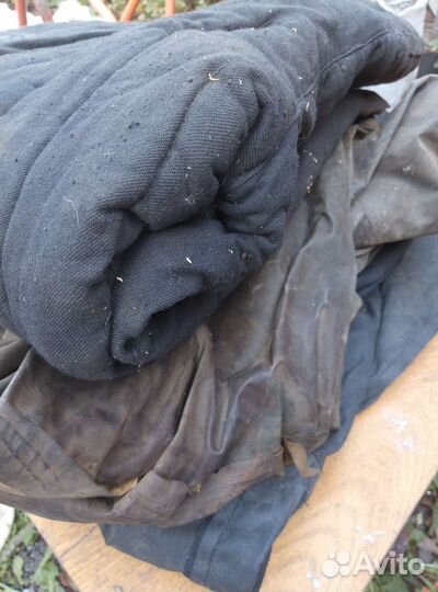 2 Плаща, куртка, ватные штаны