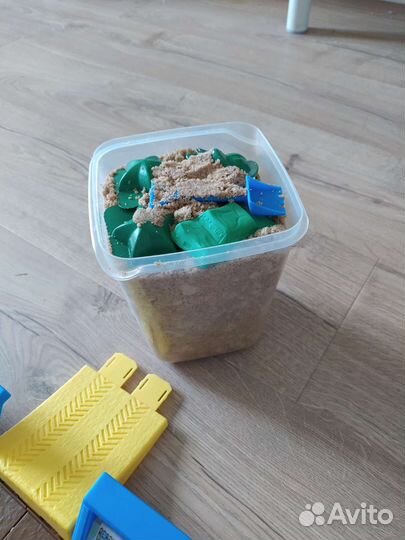 Набор арена+Monster jam+кинетический песок