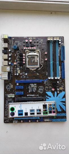 Материнская плата asus p7p55 lx lga 1156
