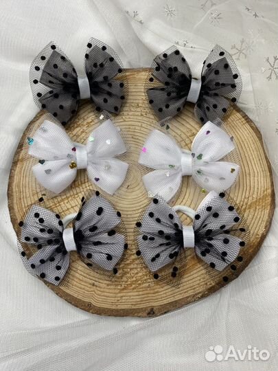 Бантики ручной работы, для девочек
