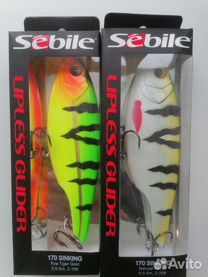 Джерки Sebile Lipless Glider 170S и 170SP